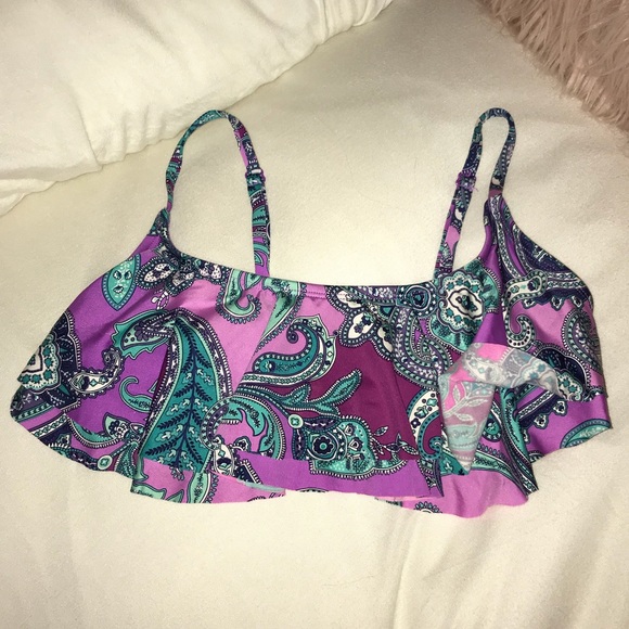 Old Navy Ruffle Bikini Top - Picture 1 of 5